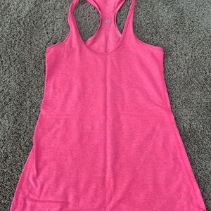 Bright pink nulu reversible tank